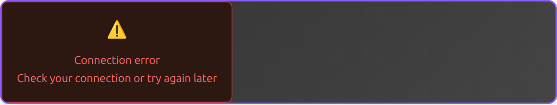 Product card error state